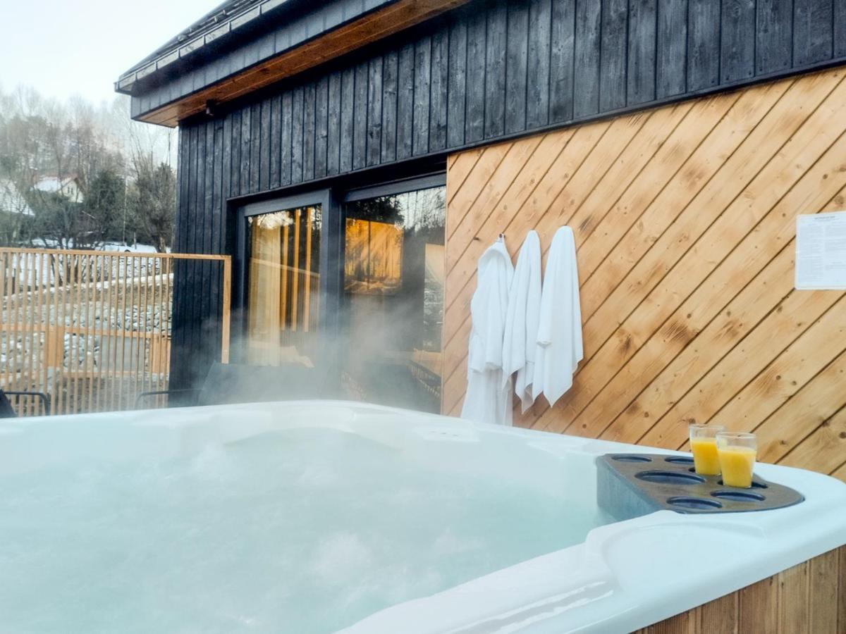 Projekt Swit - Domki Z Prywatna Jacuzzi I Sauna Żywiec エクステリア 写真